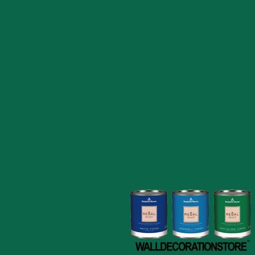 水性ペンキ ベンジャミンムーア  2040-20 green meadows クォート缶 0.9L ...