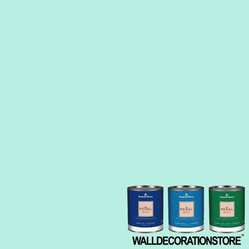 水性ペンキ ベンジャミンムーア  2042-60 florida aqua ガロン缶 3.8L 塗料...