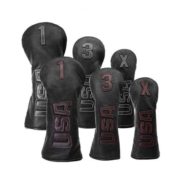 ヘッドカバー セット ドライバー ウッド カバー ユーティリティ ゴルフ ヘッドカバー UT カバー...