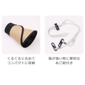 サンバイザー レディース uvカット おしゃれ...の詳細画像3