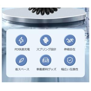 充電ケーブル type-c 急速充電 1.8m...の詳細画像2