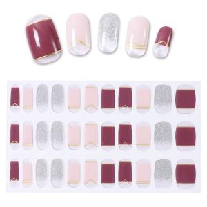 ネイルシール ジェル 硬化 ジェルネイルシール...の詳細画像2