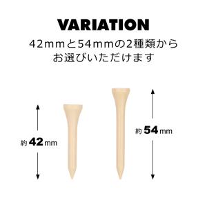 ゴルフティー ウッド 100本セット ゴルフ ...の詳細画像3