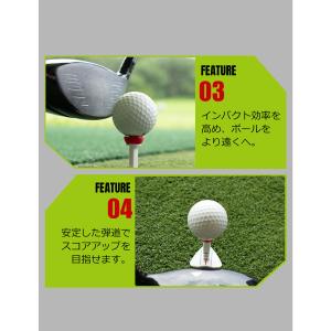 ゴルフティー アライメントティー 高さ調節 目...の詳細画像4