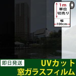窓ガラス フィルム 外から見えない 遮光 目隠し UVフィル...
