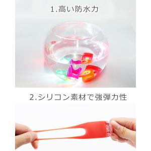 自転車 ライト LED シリコン 自転車ライト...の詳細画像5