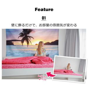 インテリア タペストリー 風景 大きい 壁掛け...の詳細画像4