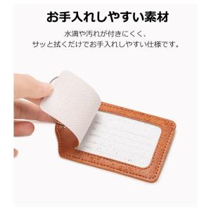 ネームタグ スーツケース 荷物タグ タグ ラゲ...の詳細画像4