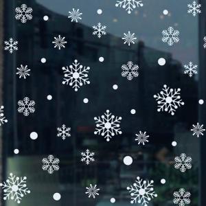 ウォールステッカー クリスマス 雪 装飾 結晶...の詳細画像1
