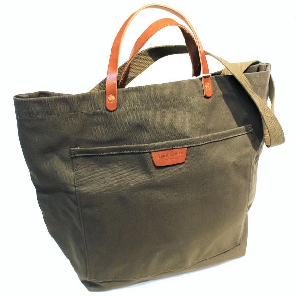 ブラッドレイ マウンテン BRADLEY MOUNTAIN  / コットンキャンバス トートバッグ ...