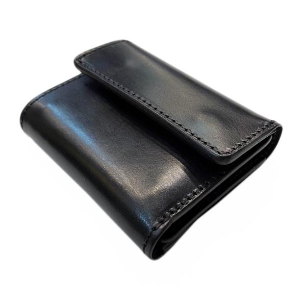 ブロンソンレザー BRONSON LEATHER / U.K.サドルレザー  スリムウォレット U....