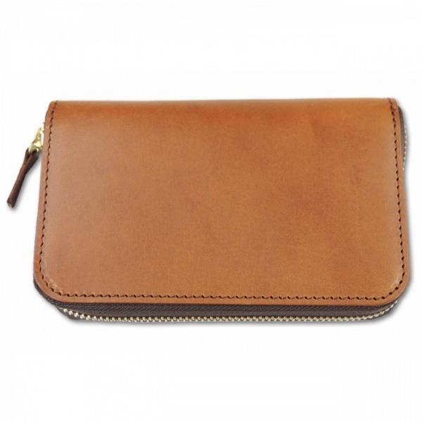 ブロンソンレザー BRONSON LEATHER / 限定カラー ジッパー アラウンド ウォレット ...