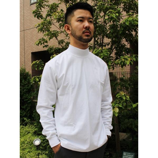 キャンバー CAMBER / #306 モックネック ロングスリーブＴシャツ 長袖 アメリカ製 8o...