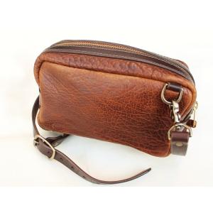コロナド レザー CORONADO LEATHER  / 別注 バイソンレザー ショルダーバッグ B...