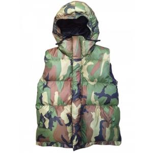 クレセント ダウン ワークス CRESCENT DOWN WORKS / フーデッド ダウン ベスト...