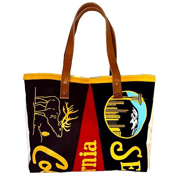 ダブルエイチ HH / ペナントキャンバス トートバッグ ”PENNANT CANVAS TOTE”...