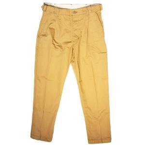 マニファッツュラ・チェッカレッリ MANIFATTURA CECCARELLI / ラグーナパンツ #6515 LAGUNARE PANT QS ヘリンボーン (キャメル) Camel イタリア製｜walnutsimport