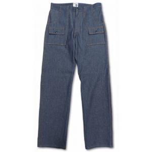 パインコーン PINECONE / デニム ブッシュ パンツ denim Bush Pant  (COLOR : DENIM) NON WASH アメリカ製｜walnutsimport