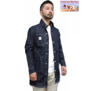 ポインターブランド POINTER BRAND / カバーオール  デニム  ロング ジャケット w...