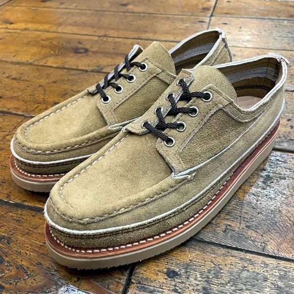 ラッセル モカシン RUSSELL MOCCASIN / LARAMIE SUEDE ヒューロン ダ...