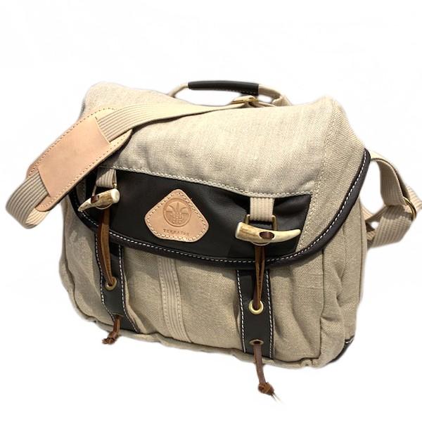 テラパックス / TERRA PAX / ショルダーバッグ SHOULDER BAG ヘンプ レザー...