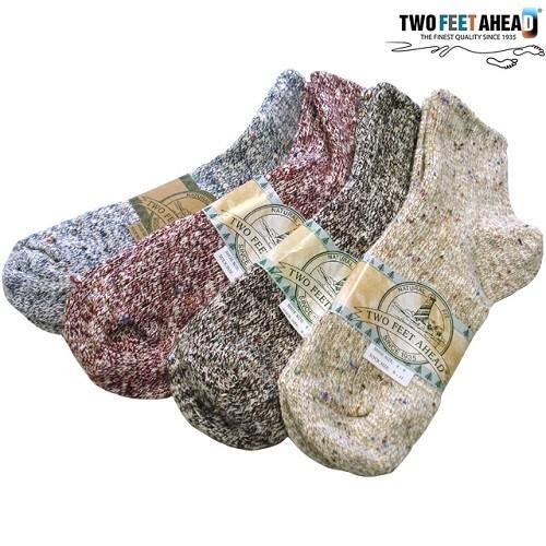 TWO FEET AHEAD / クウォーターソックス quarter socks ミックスソックス...
