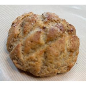 もちもち１００香ばしメロンパン【全粒粉１００％、天然酵母パン、無添加】白砂糖不使用