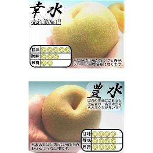 市川梨 幸水・豊水・あきづき・新高 約5kg ...の詳細画像3
