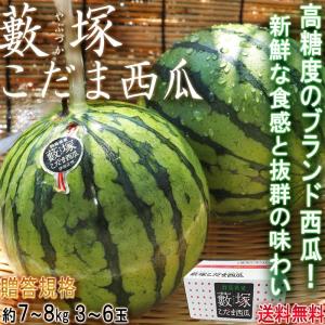 群馬県JA太田市 藪塚の小玉スイカ (ひとりじめ または まなむすめ) 秀