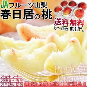 桃 山梨 もも モモ 白桃 白鳳 送料無料 春日居 ギフト ...