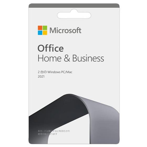 【Microsoft正規品】 Office Home &amp; Business 2021 POSAカード...