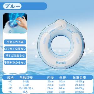 ＼2点で100円OFF!/空気入れ不要!押すだ...の詳細画像1