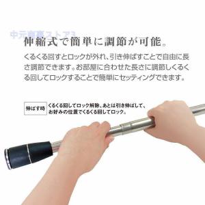 物干し竿 室内 3m 伸縮式 部屋干し 突っ張...の詳細画像5