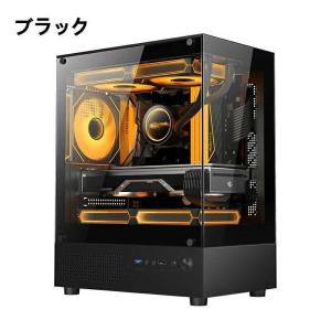 ゲーミング PCケース ミドルタワーケース 強...の詳細画像2