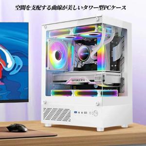 ゲーミング PCケース ミドルタワーケース 強...の詳細画像3