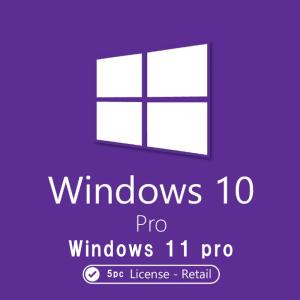 Microsoft Windows 10 / 11 Pro 32bit/64bit 正規プロダクトキー