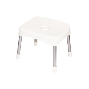 パール金属 スタイルピュア バススツールワイド30cm ホワイト
