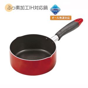 パール金属 コンパクト ふっ素加工IH対応両口付...の商品画像