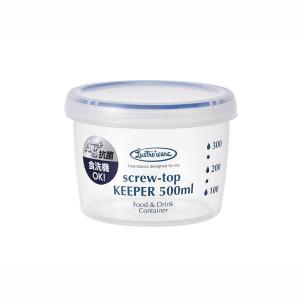 スクリュートップキーパー 浅型 500ml 岩崎工業 保存容器