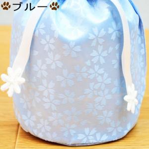 ペット 骨壷カバー 骨袋 桜・花つつみ 3〜3...の詳細画像3