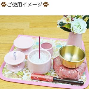 ペット仏具 かわいい 敷物 大 お供え ご供養...の詳細画像1