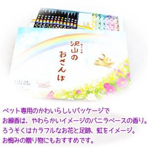 ペット仏具 沢山のおさんぽ お線香 ろうそく セットの詳細画像2