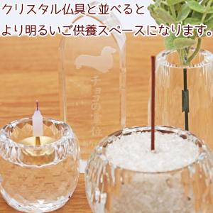 ペット位牌 シルエットが選べる クリスタル位牌...の詳細画像1