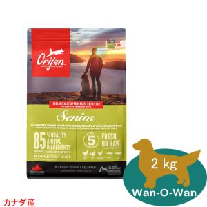 ORIJEN（オリジン） ドッグフード シニア 6kg(選べるプレゼント付