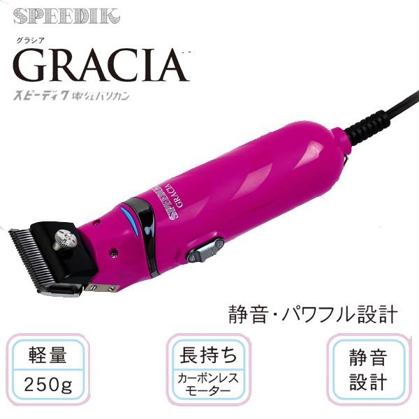 スピーディク GRACIA(グラシア)　犬刈用(ローズ) (刃=1 or 2 or 3mm)