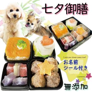 犬用の七夕御膳 夏バテ食欲アップ 栄養補給に 低カロリー