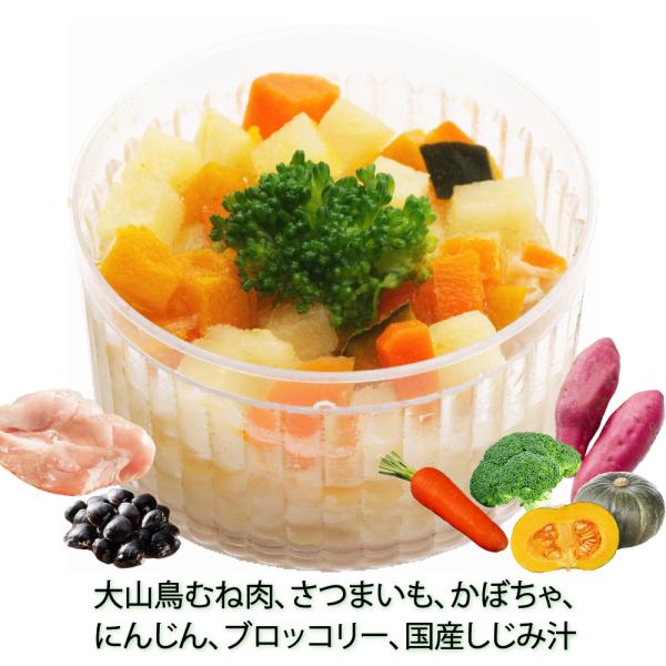 犬用 手作りごはん 国産無添加 大山鶏むね肉のポトフ しじみ汁煮込み 低カロリー 肝臓ケア 水分たっ...