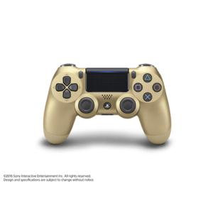 【純正】　SIE ソニー・インタラクティブエンタテインメント プレイステーション4 ワイヤレスコントローラー DualShock 4 ゴールド [CUH-ZCT2J14]