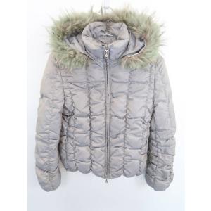 INED(イネド)シャーリングダウンジャケット 長袖 グレー