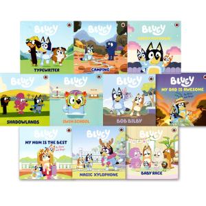ブルーイ「Magic Xylophone まほうのもっきん」 英語 絵本 Bluey